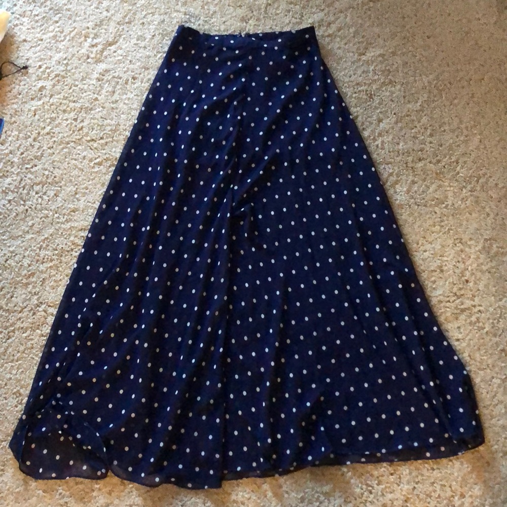 Polka dot skirt